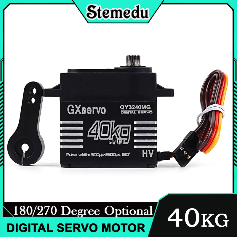 Rc Car Servo - YP3240MG 40 キロデジタルサーボ高トルク 5.0-7.4V メタルギア IP67