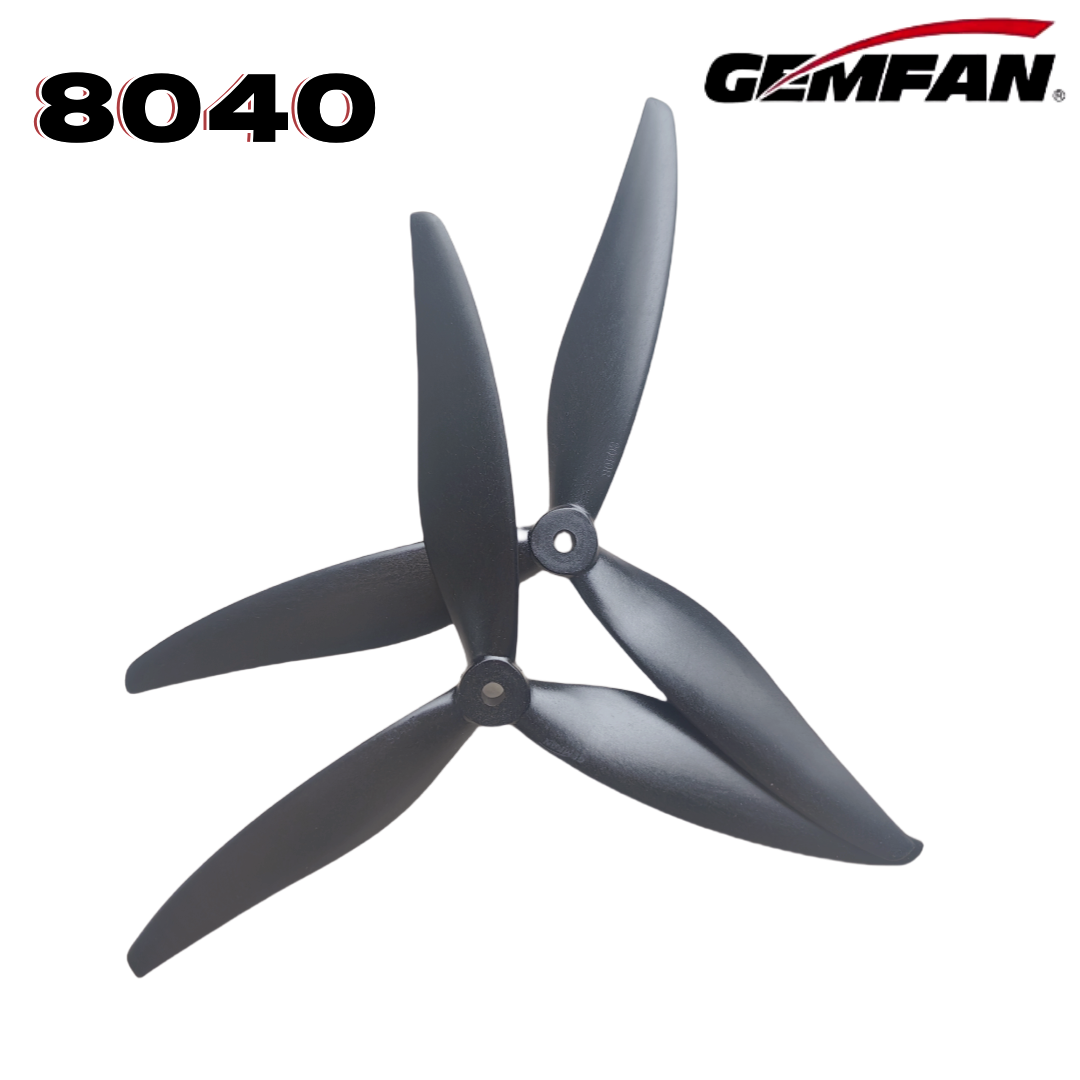 Drone With Rc 2 - Gemfan 8040 8X4X3 3枚羽 8インチプロペラ RC撮影ドローン