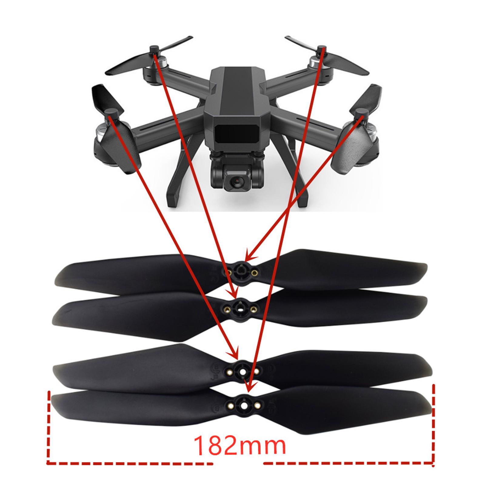 Drone Mjx Rc - RC クアッドコプター プロペラ プロップ交換ブレード 簡単組み立てドローン FPV
