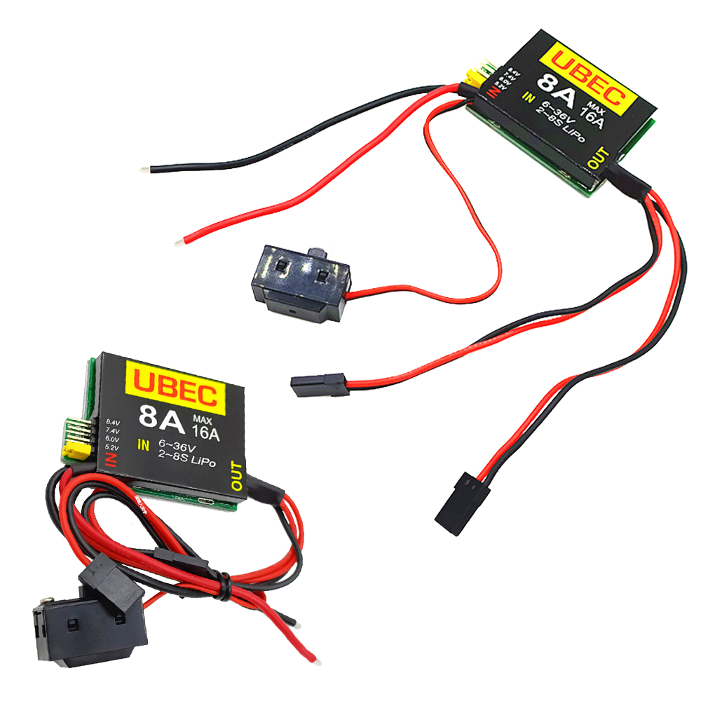 Rc Car Servo - 新しい 2S-6S 6-36V UBEC-8A BEC &