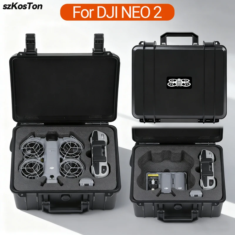 Drone Dji Rc N3 - ポータブル安全ボックス DJI NEO 2 保護防爆ボックスハードシェルキャリングケーススーツケース DJI