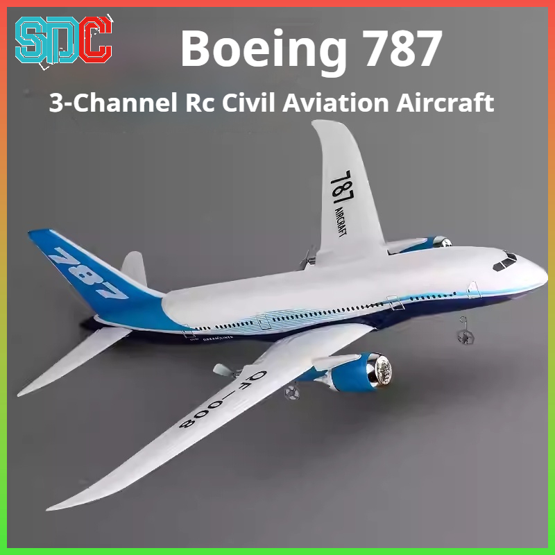 Rc Wing Glider - Qf008 RC 飛行機 787 3 チャンネルリモコン航空機固定翼フォームグライダー旅客モデルのおもちゃ子供のため