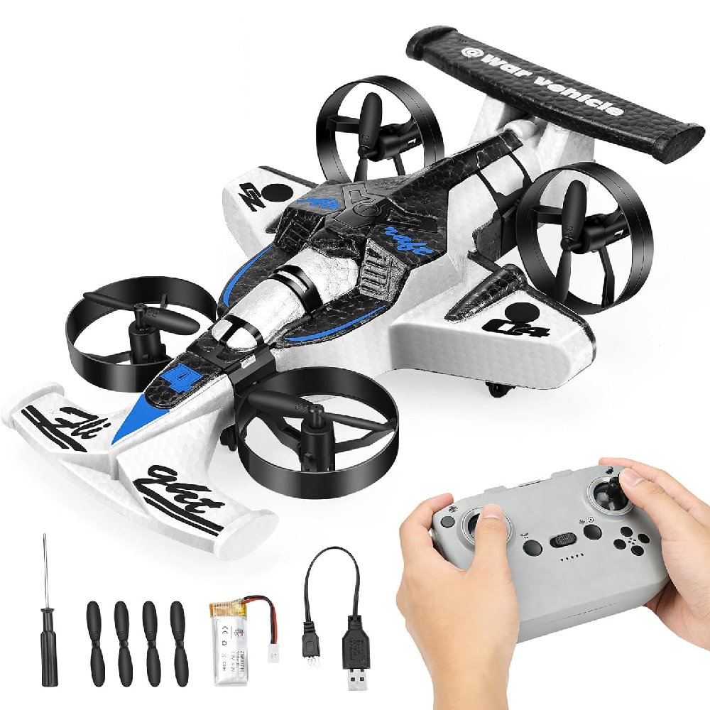 1セット ラジコンカーとRC飛行機スタントドローン RCドリ - Rc Drone And Flying Car のレビューと価格