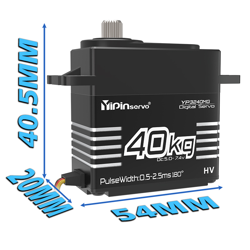 YP3240MG 40 キロデジタルサーボ高トルク 5.0- - Rc Car Servo のレビューと価格
