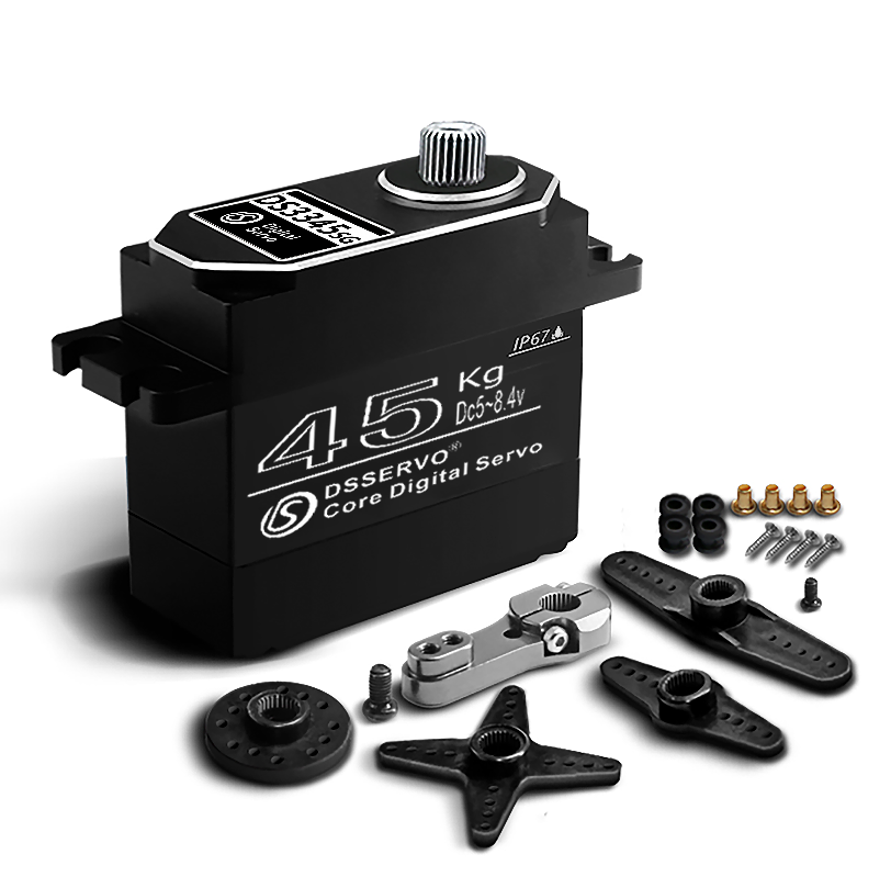 Dsservo IP67 防水サーボ 45KG アルミケース - Rc Car Servo のレビューと価格
