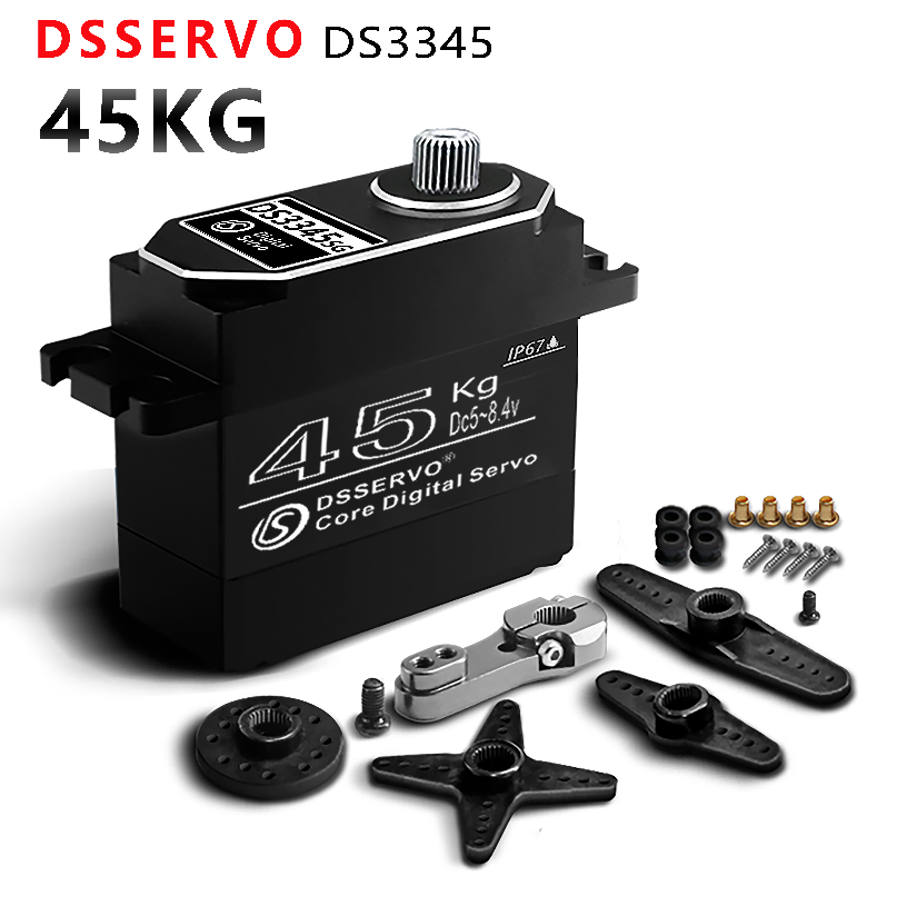 Dsservo IP67 防水サーボ 45KG アルミケース - Rc Car Servo のレビューと価格