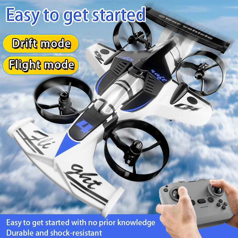 2 IN 1 リモコンクアッドコプター RC ドローンスタン - Rc Drone And Flying Car のレビューと価格