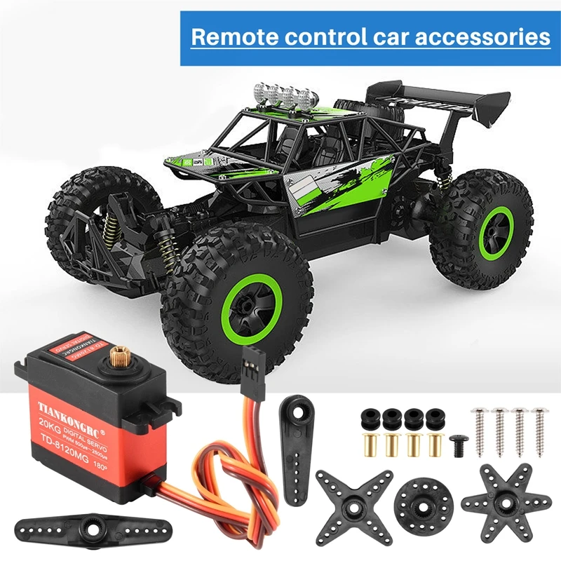 Rcカー用防水デジタルサーボ,金属ギア,高トルク,リモートコ - Rc Car Servo のレビューと価格