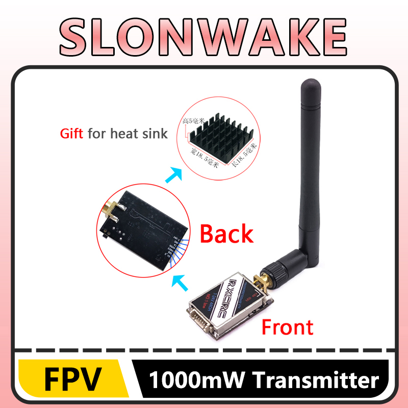 SLONWAKE 5.8G 48CH 1W VTX 100/ - Vtx Video Transmitter のレビューと価格