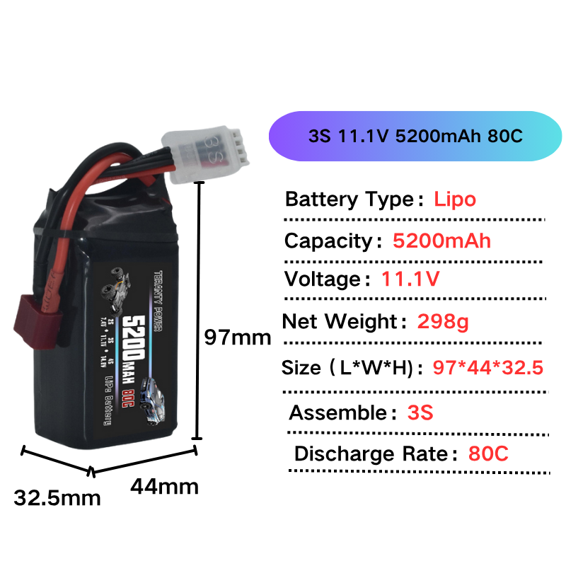 1/2/4個入り TERANTY 3S 5600mAh リポ - Drone Mjx Rc のレビューと価格