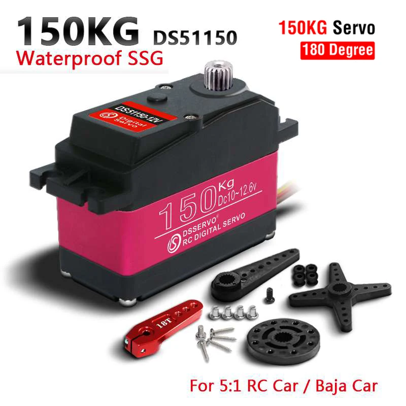 防水高トルクサーボアーム,デジタルメタルギアロボットrc 1 - Rc Car Servo のレビューと価格