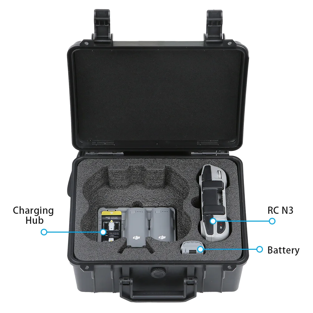 ポータブル安全ボックス DJI NEO 2 保護防爆ボックス - Drone Dji Rc N3 のレビューと価格