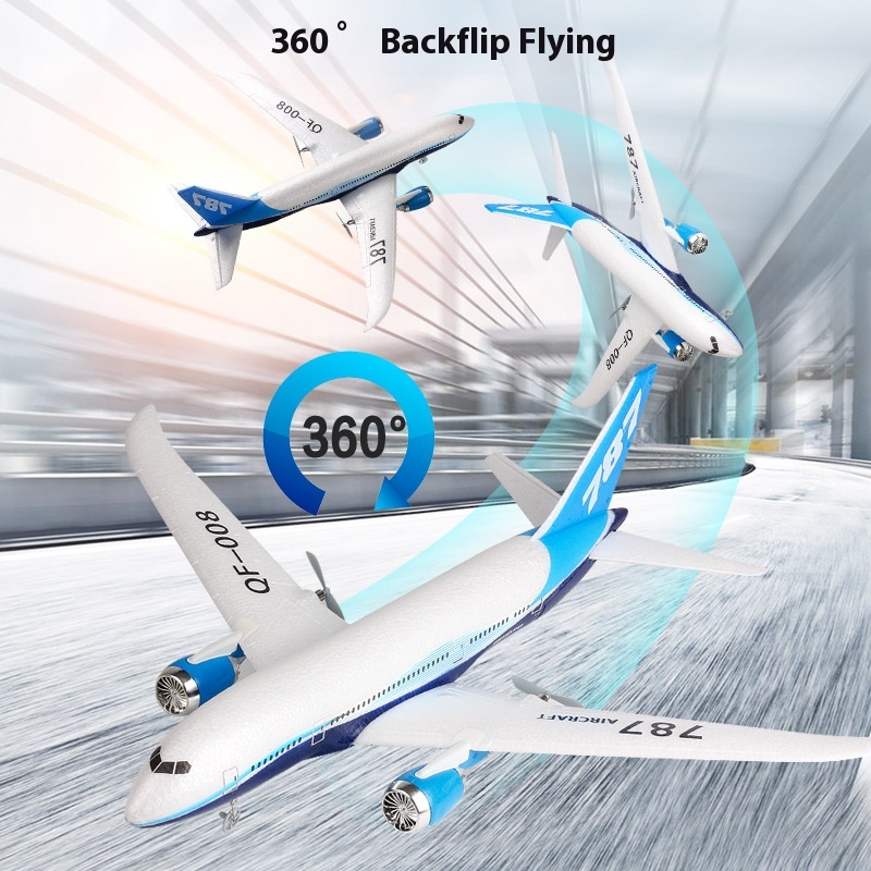 Qf008 RC 飛行機 787 3 チャンネルリモコン航空 - Rc Wing Glider のレビューと価格
