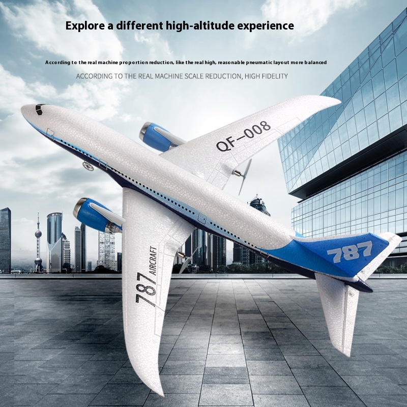 Qf008 RC 飛行機 787 3 チャンネルリモコン航空 - Rc Wing Glider のレビューと価格
