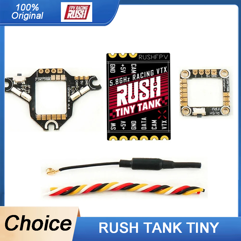 RUSHFPV Tiny Tank VTX 5.8GHz 3 - Vtx Video Transmitter のレビューと価格