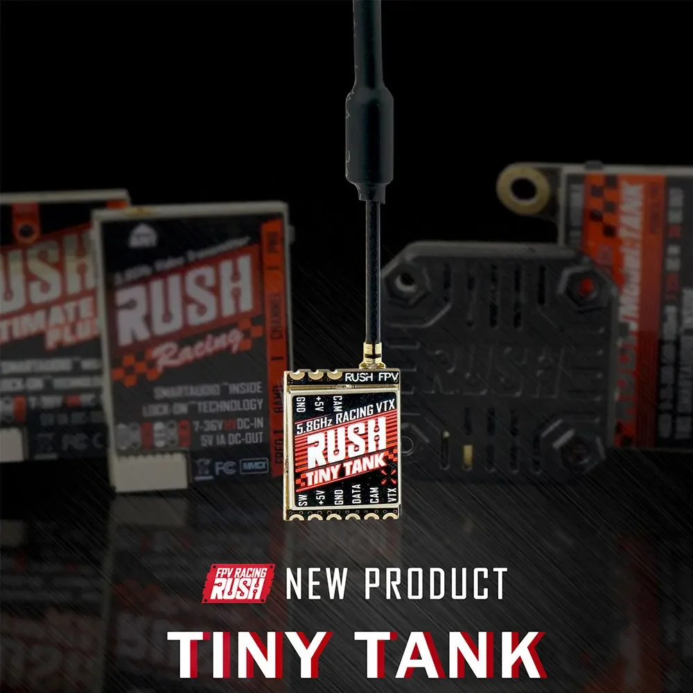 RUSHFPV Tiny Tank VTX 5.8GHz 3 - Vtx Video Transmitter のレビューと価格