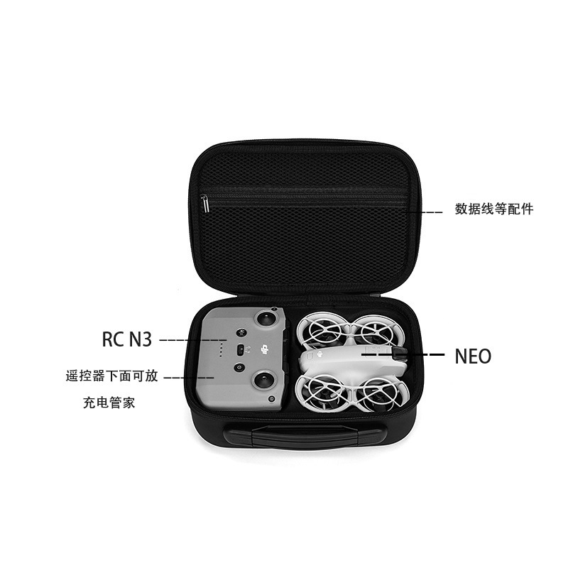 Djiネオ用ポータブルキャリングケース,ミニハンドバッグ,収 - Drone Dji Rc N3 のレビューと価格