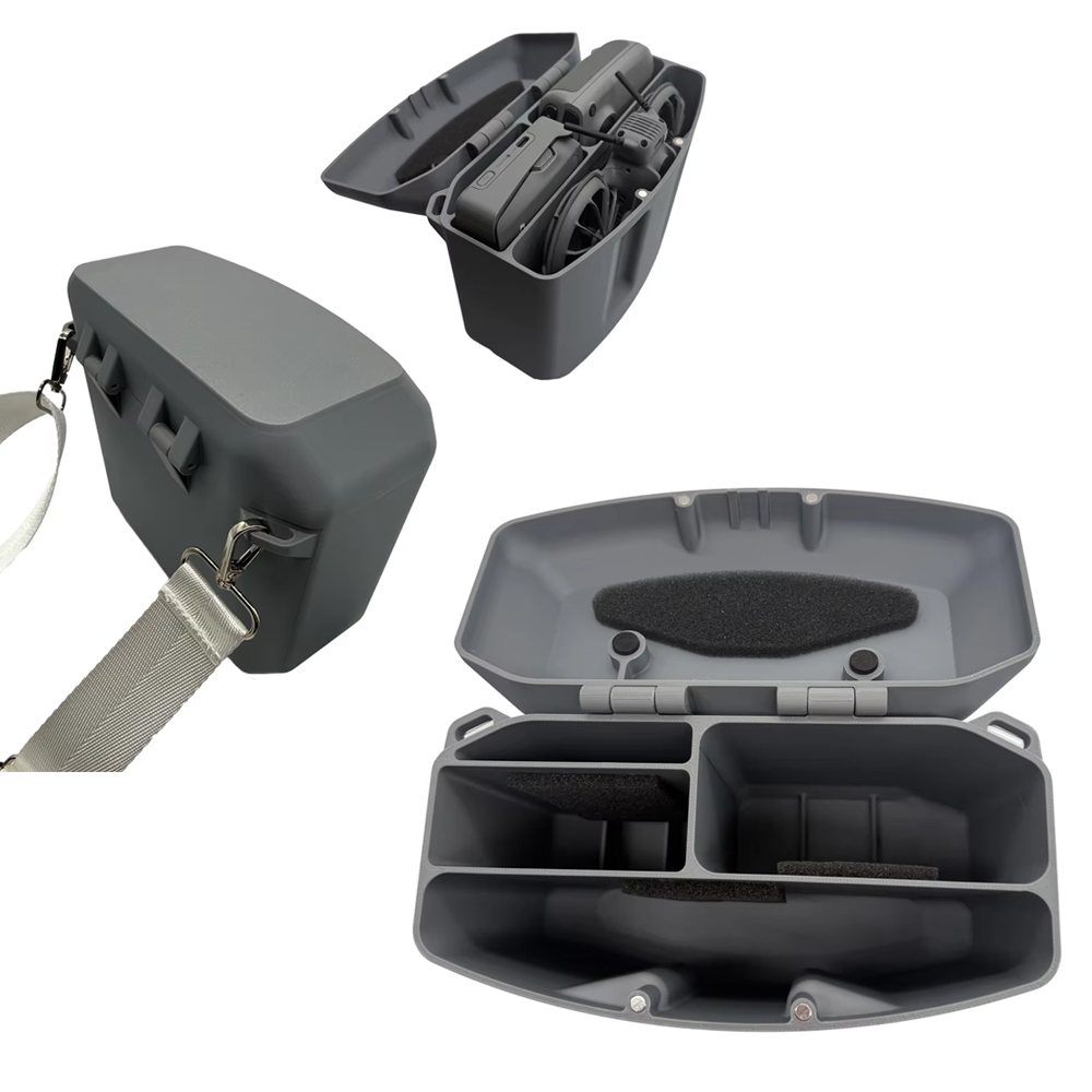 DJI Neo 2用3Dプリント製ボックス、磁気蓋付き、調整 - Drone Dji Rc N3 のレビューと価格