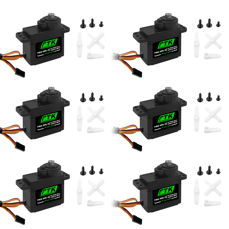 PTK 7452 MG-D 9 グラムデジタルサーボメタルギ - Rc Car Servo のレビューと価格
