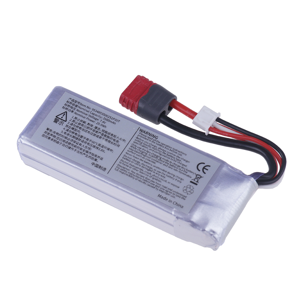 3500mAh 30C 7.4V 11.1V リポバッテリー - Drone Mjx Rc のレビューと価格