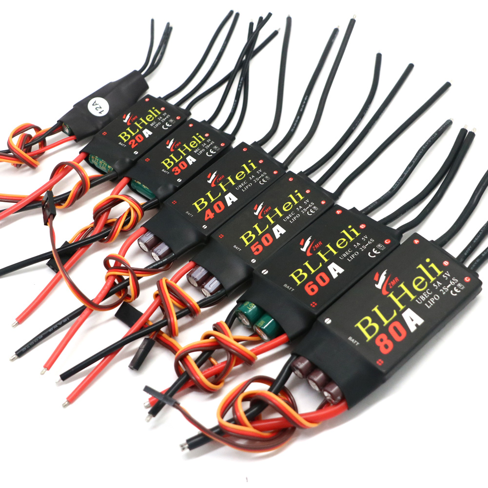 BLHeliブラシレスESC 80A 12A 20A 30A - Drone Rc Remote Control のレビューと価格